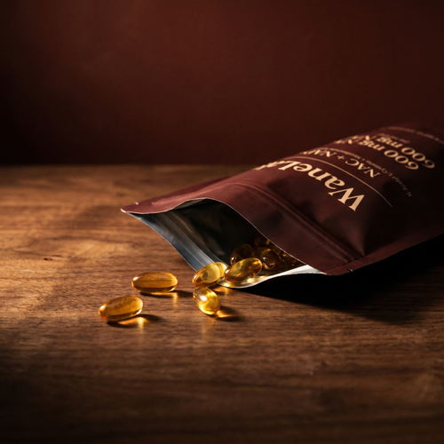 WaneLabs NAC + NAD+ | 600 mg Softgels for Focus & Self-Control