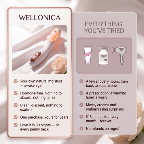 Wellonica | The Hormone Free Red Light Therapy Device